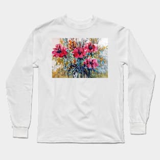 #floralexpression watercolor29 Long Sleeve T-Shirt
